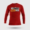 No Comments Simbly Waste Men/Unisex Long Sleeve T-Shirt in Red Color