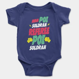 Avan Poi Soldran Referee, Poi Soldran Onesie/Romper in Royal Blue Color