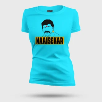 Naaisekar Women's T-Shirt in SkyBlue Color