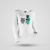 Naaga Ellam Paeriya Edam, Neenga Touch Panna Mudiyadhu Engala Women's Long Sleeve T-Shirt in White Color