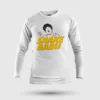 Snake Babu Men/Unisex Long Sleeve T-Shirt in White Color