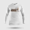 Telex Pandian Men/Unisex Long Sleeve T-Shirt in White Color