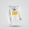 Snake Babu Women's Long Sleeve T-Shirt in White Color