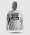Ussupetharavan Kitta Ummnu, Kadupetharavan Kitta Gummunu Men/Unisex Hoodie in White Color
