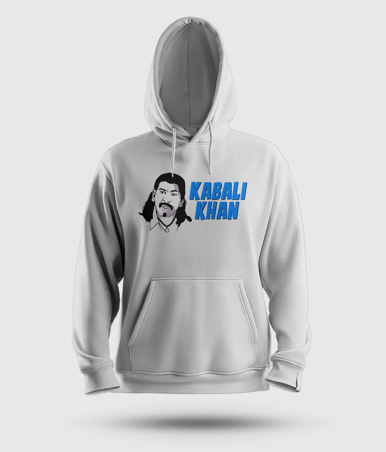 Kabali Khan Men/Unisex Hoodie in White Color