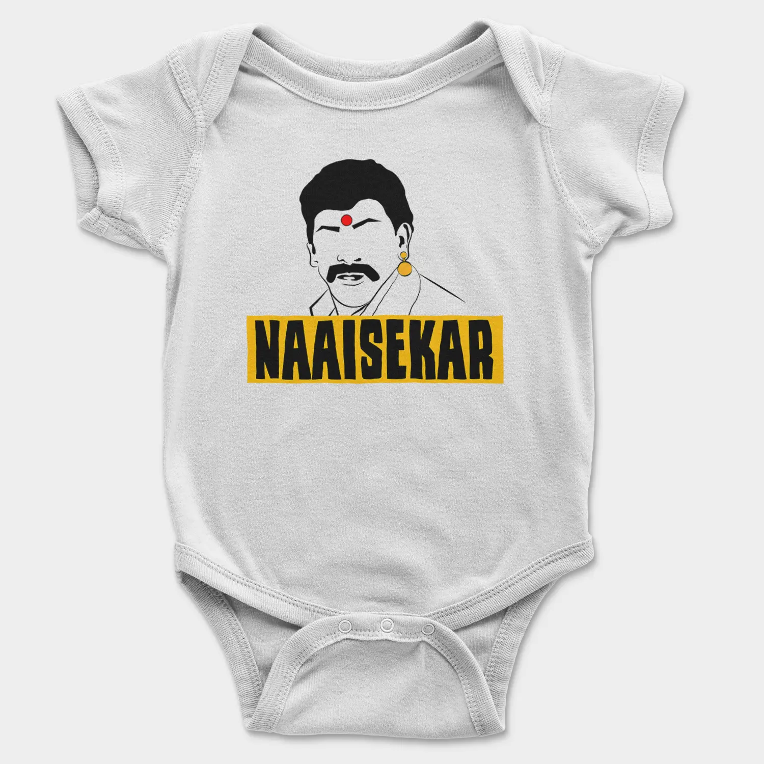 Naaisekar Onesie/Romper in White Color