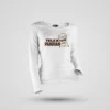 Telex Pandian Women's Long Sleeve T-Shirt in White Color
