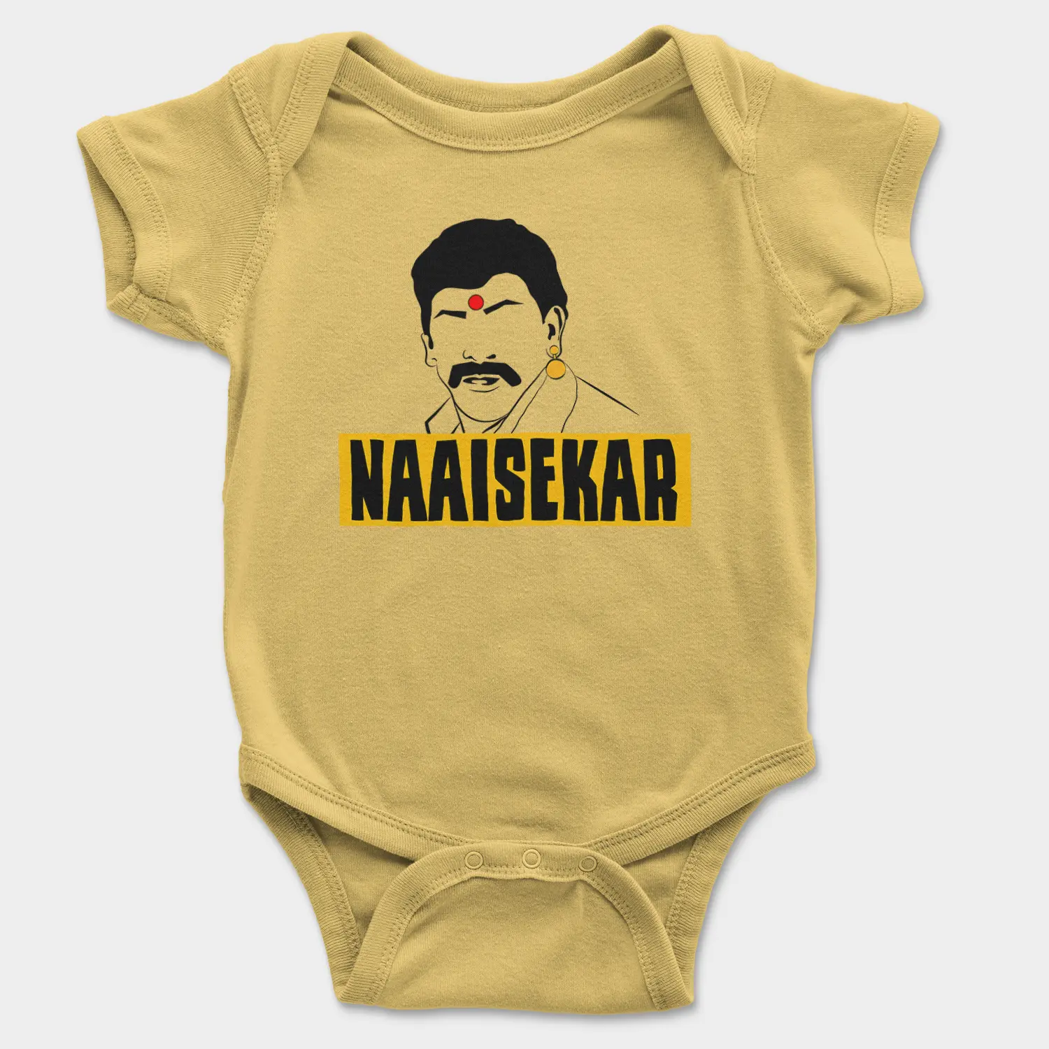 Naaisekar Onesie/Romper in Yellow Color