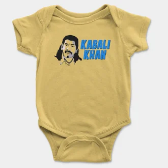 Kabali Khan Onesie/Romper in Yellow Color