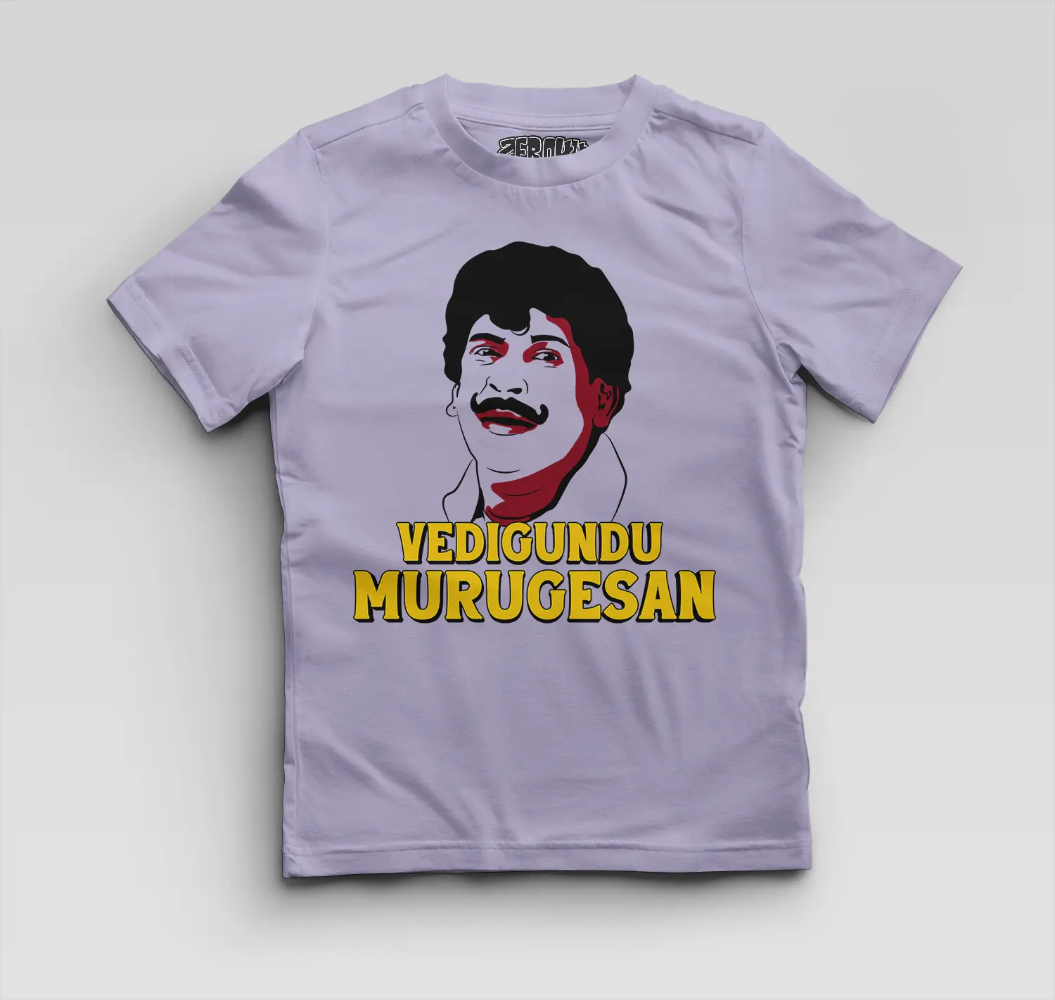 Vedigundu Murugesan Boys Round Neck T-Shirt in Lavender Color