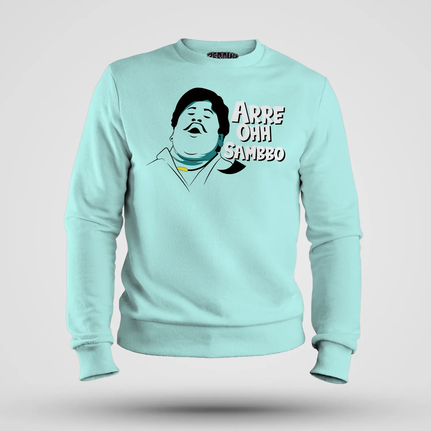 Arre Ohh Sambbo Men/Unisex Sweatshirt in Mint Color