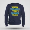 Virgin Pasanga Saabam Unna Summa Vidadhu Men/Unisex Sweatshirt in Navy Blue Color